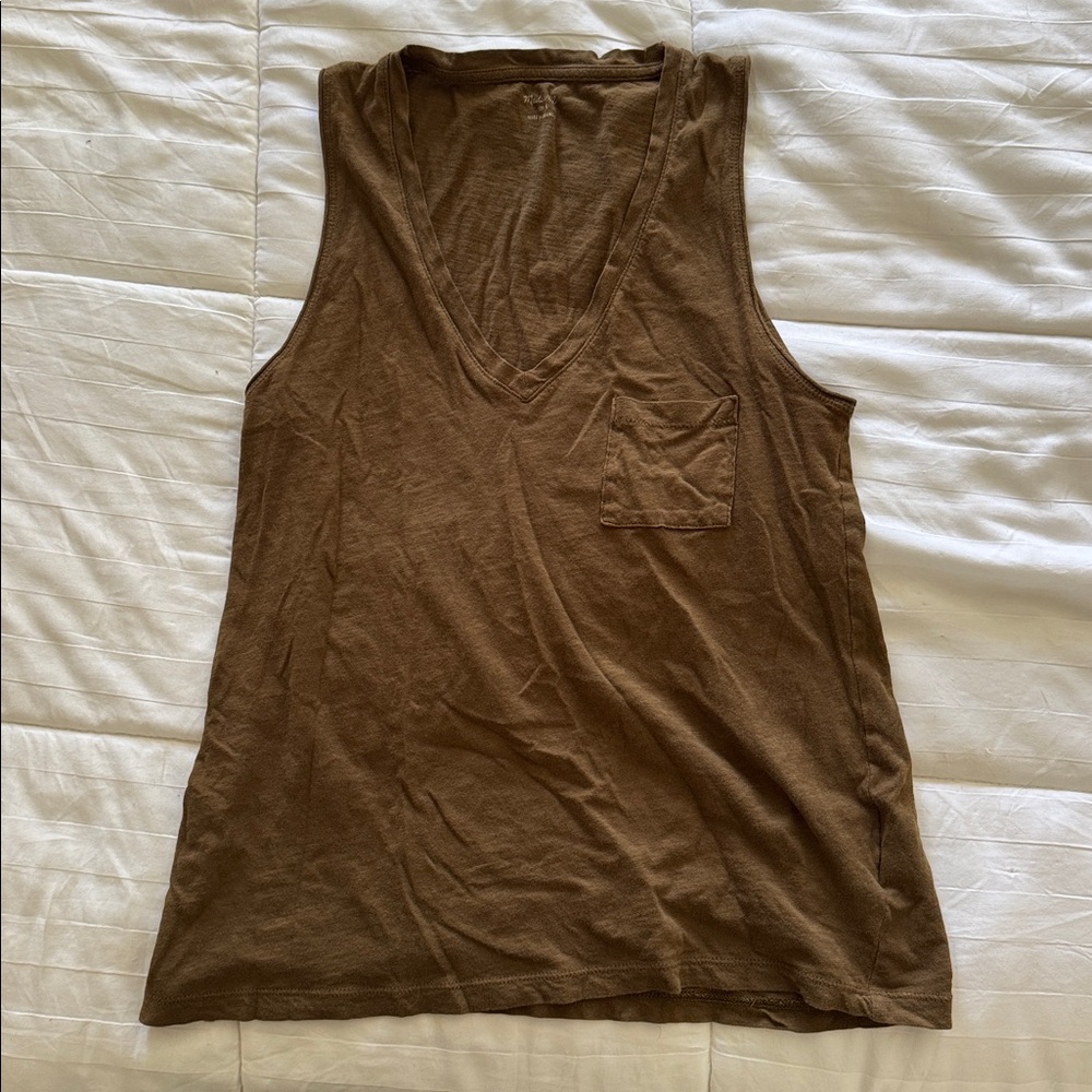 Madewell pocket tank top